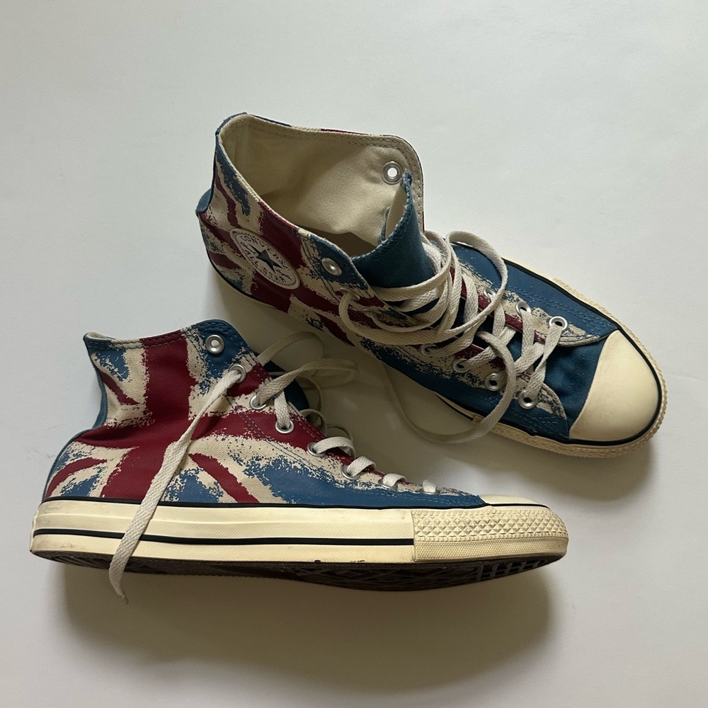 Converse Limited Edition Union Jack British Flag High Tops